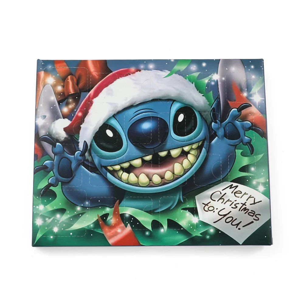 Disney Stitch adventskalender vol sieraden en accessoires. Perfect kerstcadeau voor Lilo & Stitch Ohana verzamelaars.