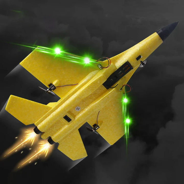 "SU-35 RC straaljager 2.4G, gedetailleerd ontwerp met krachtige motor, kest van flexibel EPP-schuim, opvallende kleur."