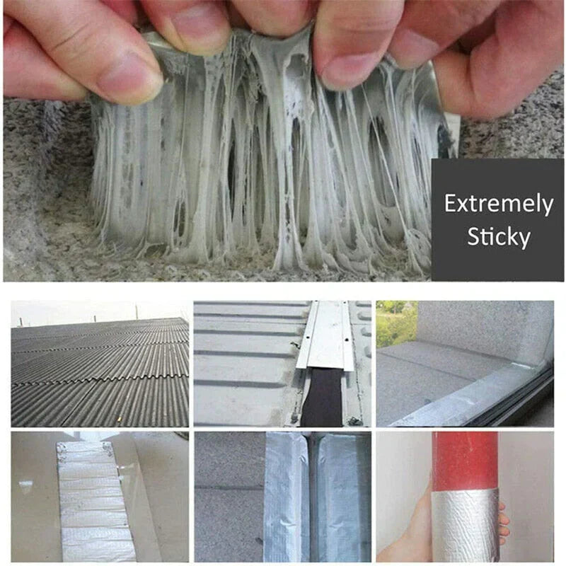 Effectieve reparatietape om snel lekken te dichten en waterschade te voorkomen, essentieel voor klusbenodigdheden.