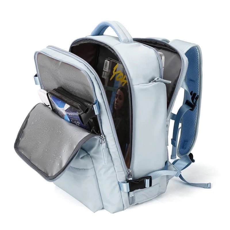 Compacte maar ruime TrailSafe Pro dagrugzak, veelzijdig en comfortabel te dragen.