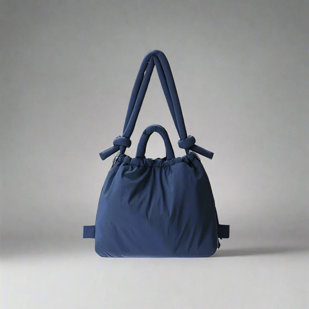 Trendy dameshandtas met elegant puffer design, de perfecte combinatie van luxe en comfort.