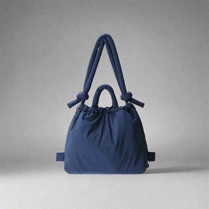 Trendy dameshandtas met elegant puffer design, de perfecte combinatie van luxe en comfort.