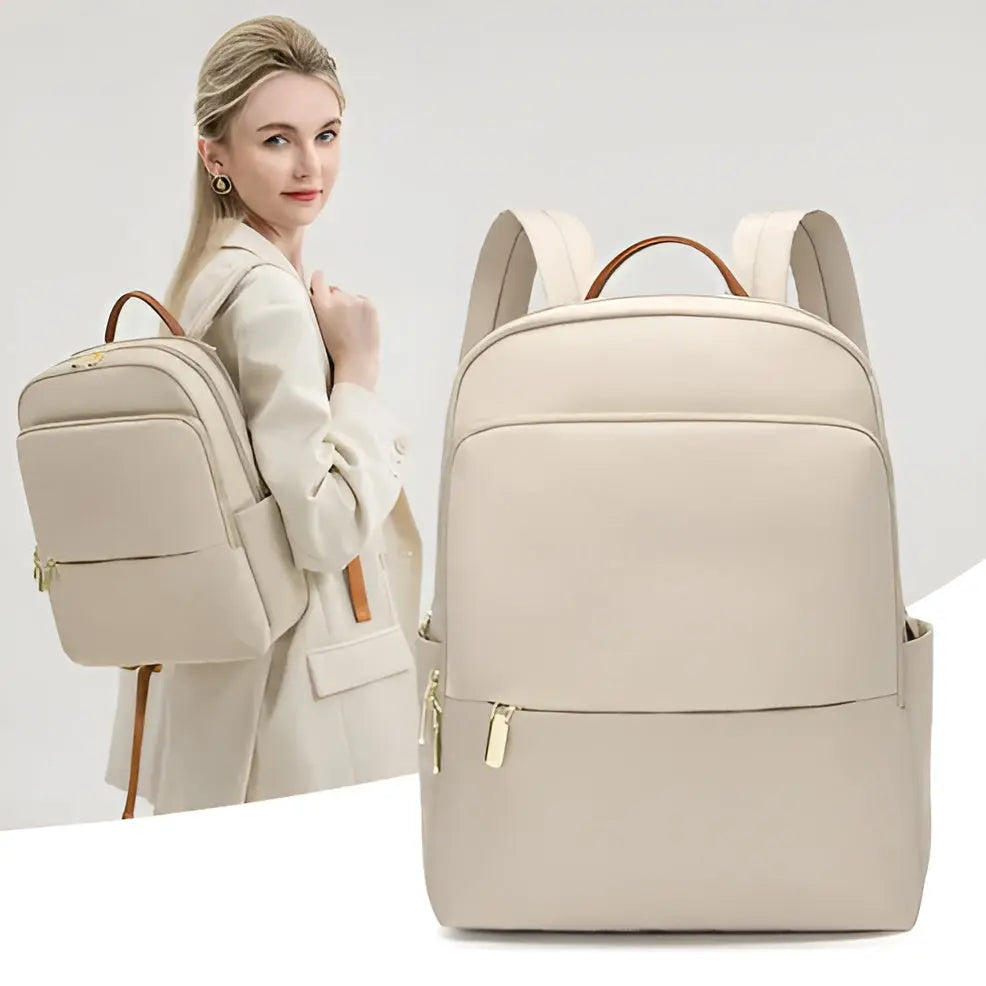 Multifunctionele Sophia laptoprugzak voor dames. Ideaal als schooltas, reistas, waterdicht en ruim.