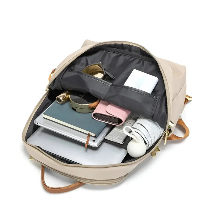 Veelzijdige trendy damesrugzak Sophia, waterdicht en geschikt als laptoprugzak, reistas of schooltas.