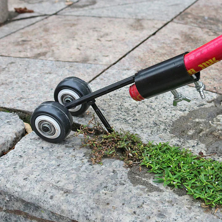 "Ultra-stevig onkruidsteker handgereedschap voor moeiteloos verwijderen van onkruid uit smalle voegen, ergonomisch design"