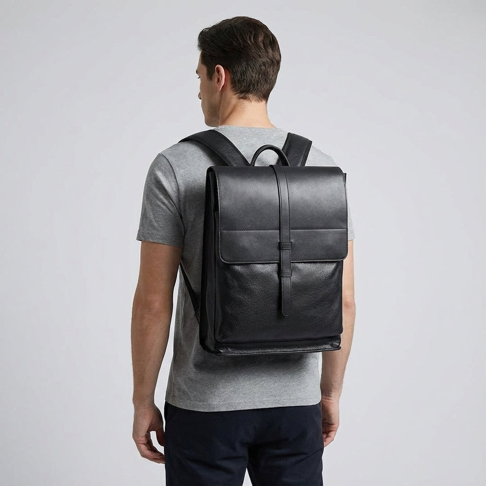 Zakelijke laptoprugzak met meerdere compartimenten voor optimale organisatie, perfect voor reizen en pendelen.