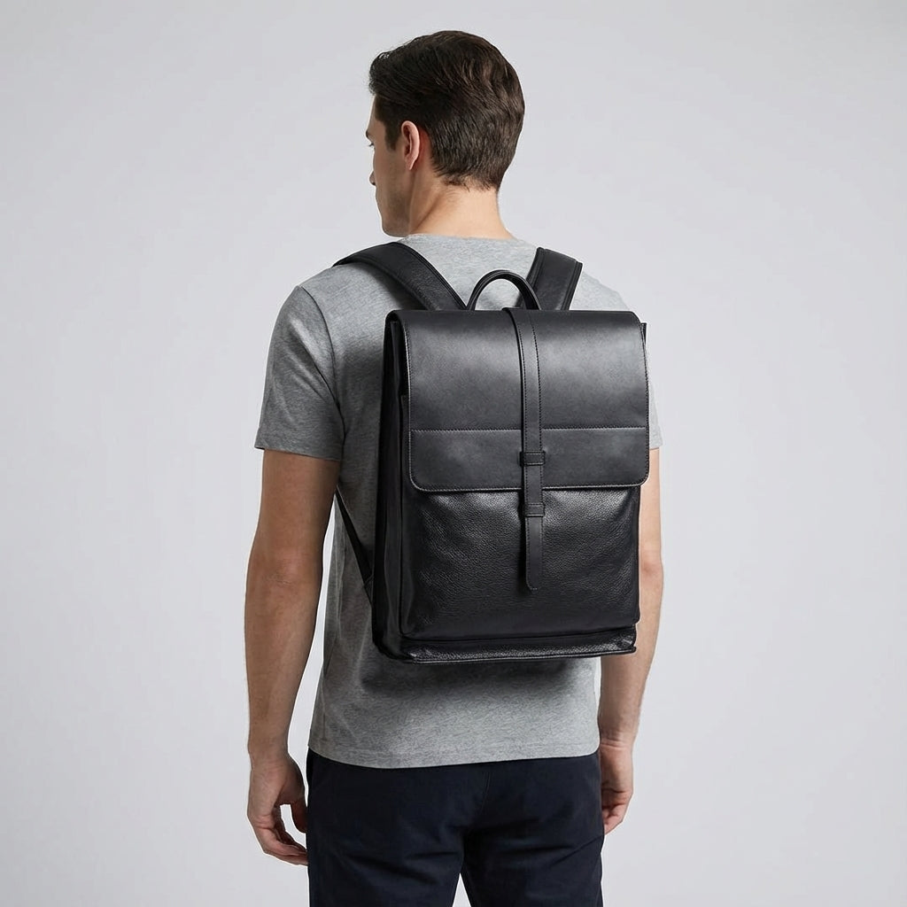 Zakelijke laptoprugzak met meerdere compartimenten voor optimale organisatie, perfect voor reizen en pendelen.