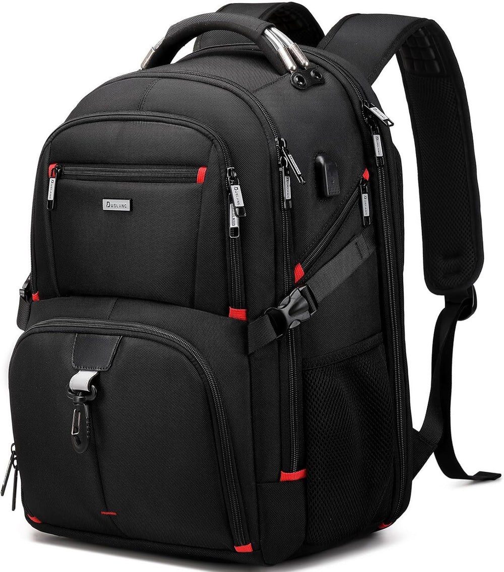 Grote 50L waterdichte backpack voor reizigers. Ruime capaciteit en duurzaam. Perfect voor avontuurlijke trips.