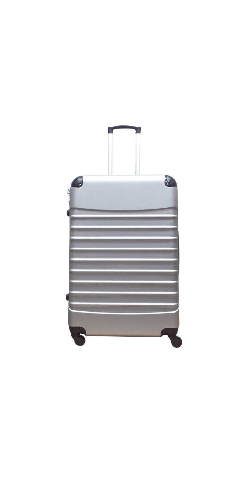 Unisex ABS hardschalen reiskoffer Siena met cijferslot en vier soepele 360° zwenkwielen, ideaal voor vakantie.