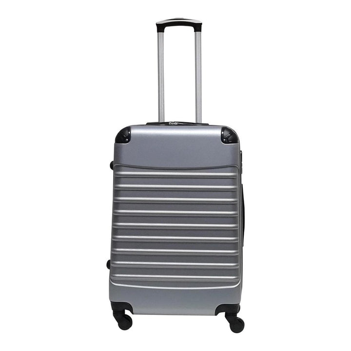 Lichtgewicht hardschalen trolley met 4 wielen en veilig cijferslot, perfecte duurzame bagage voor je reis.