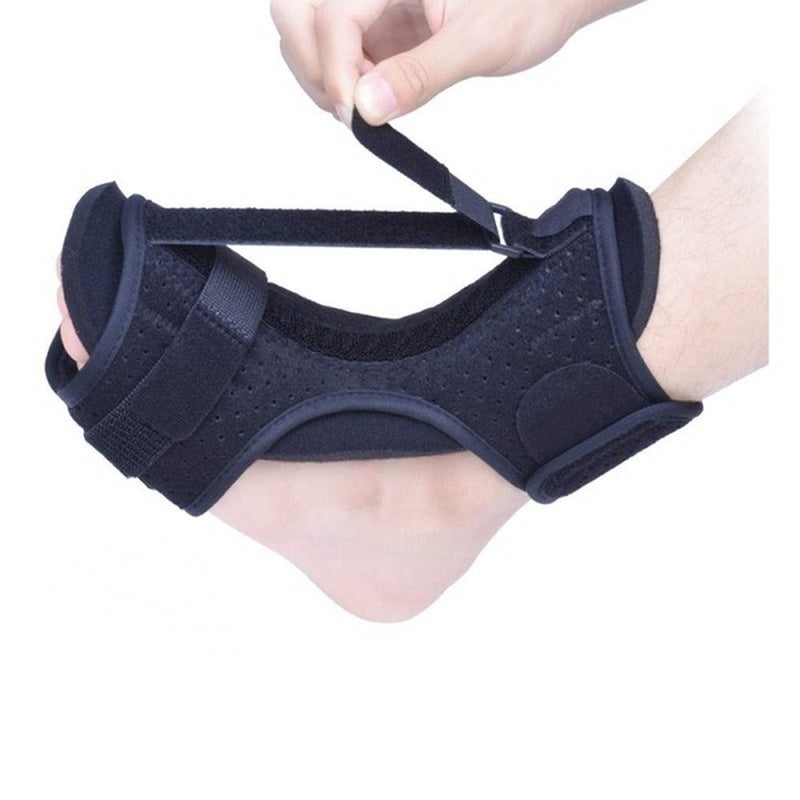 Unisex dorsale nachtspalk voor effectieve verlichting van fasciitis plantaris, hielspoor en voetpijn.