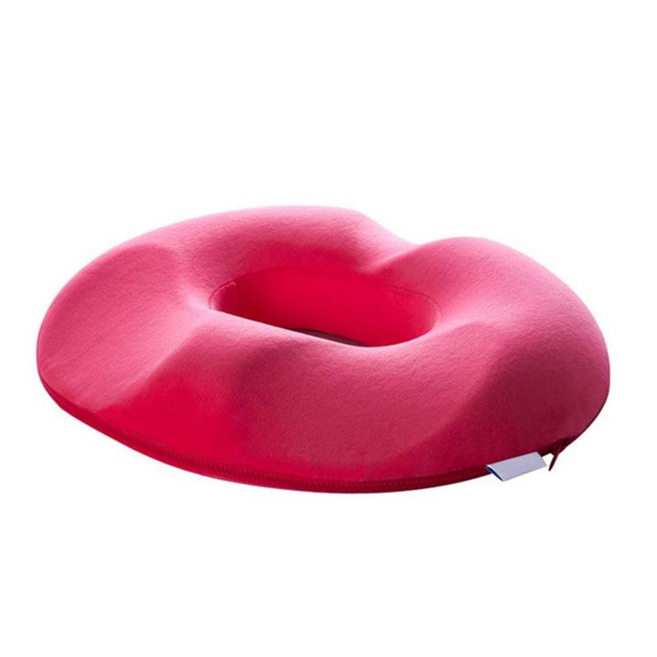 Comfortabel unisex zitkussen van traagschuim; ondersteuning voor stuitje en vermindering van pijn.