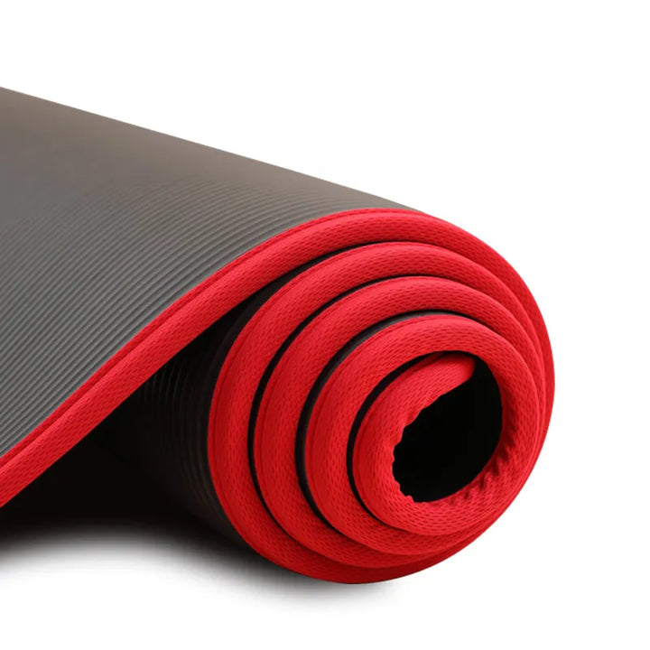 Extra dikke unisex yogamat voor diepe meditatie, ontspanning en comfortabele sportoefeningen.