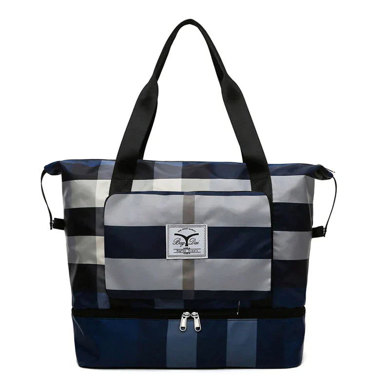 Waterdichte FlexiCarry weekendtas, unisex, lichtgewicht en duurzaam Oxford stof.