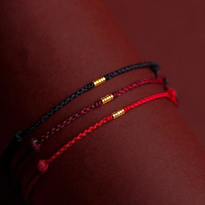 Unisex handgemaakte Tibetaanse spirituele harmonie armband; energie & geluk sieraad voor meditatie.