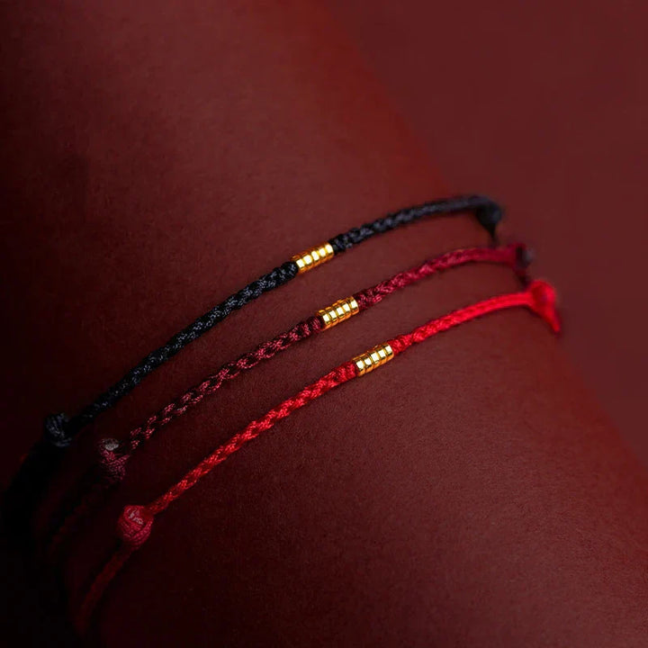Unisex handgemaakte Tibetaanse spirituele harmonie armband; energie & geluk sieraad voor meditatie.