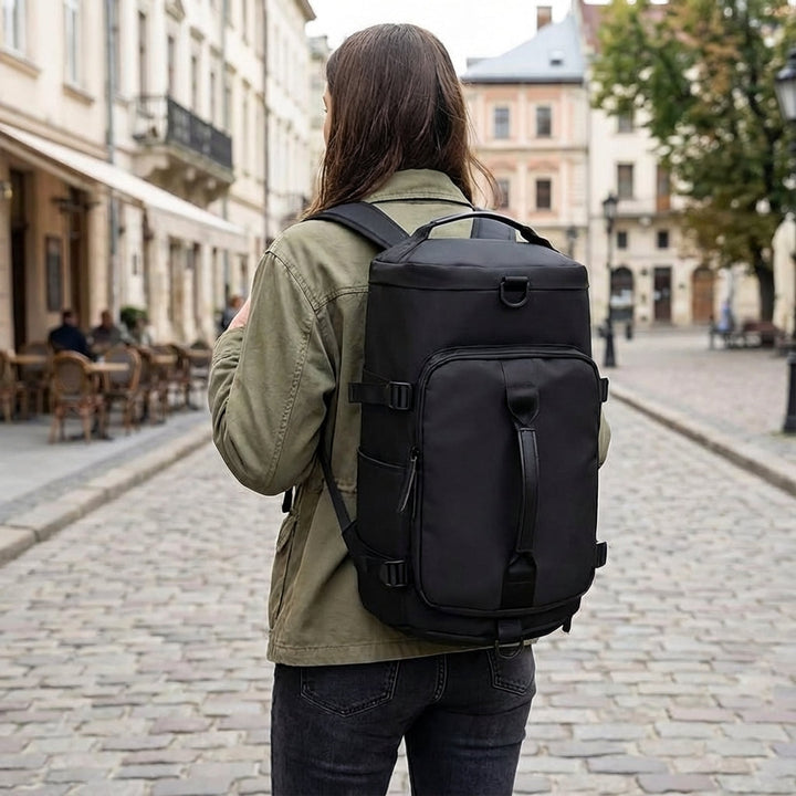 Unisex lichtgewicht multifunctionele reistas van Voyagrin voor georganiseerd reizen. Perfecte reisaccessoire.