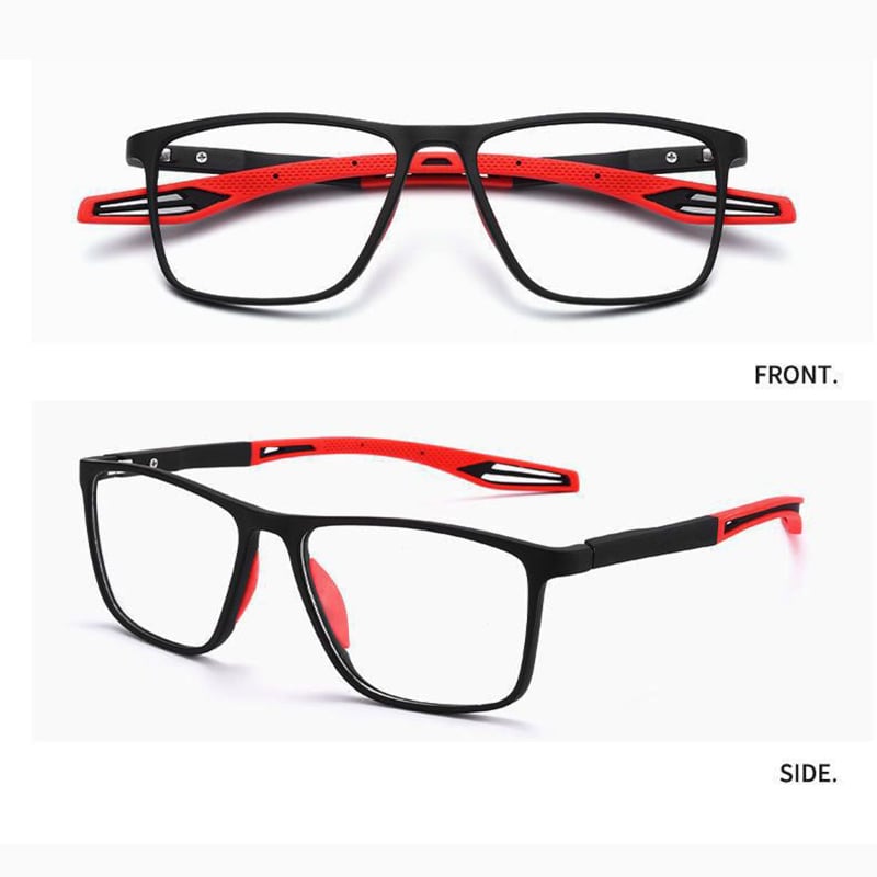Duurzame polycarbonaat unisex leesbril, ultralicht en multifocaal voor dagelijks comfort.