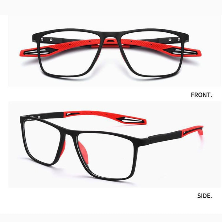 Duurzame polycarbonaat unisex leesbril, ultralicht en multifocaal voor dagelijks comfort.