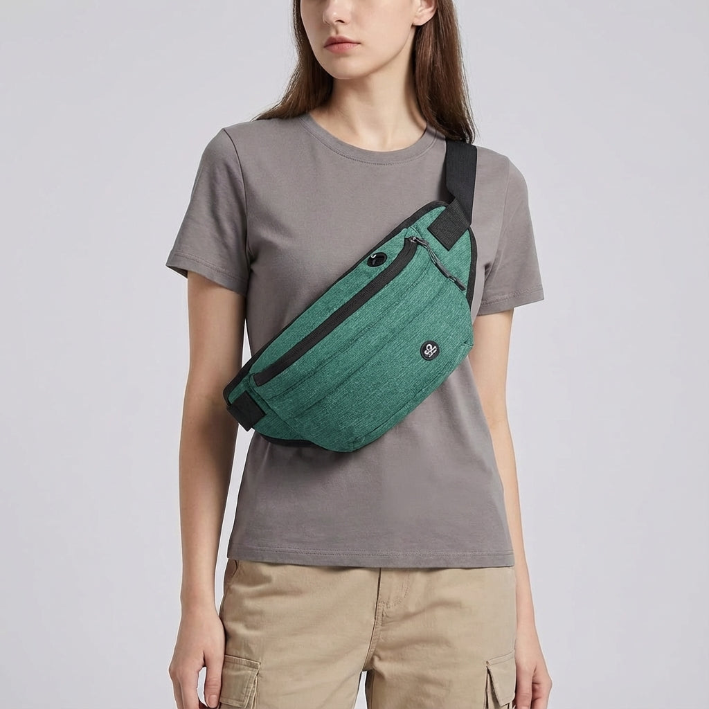 Duurzame waterafstotende nylon FlexSling, een stevige en praktische opbergtas.