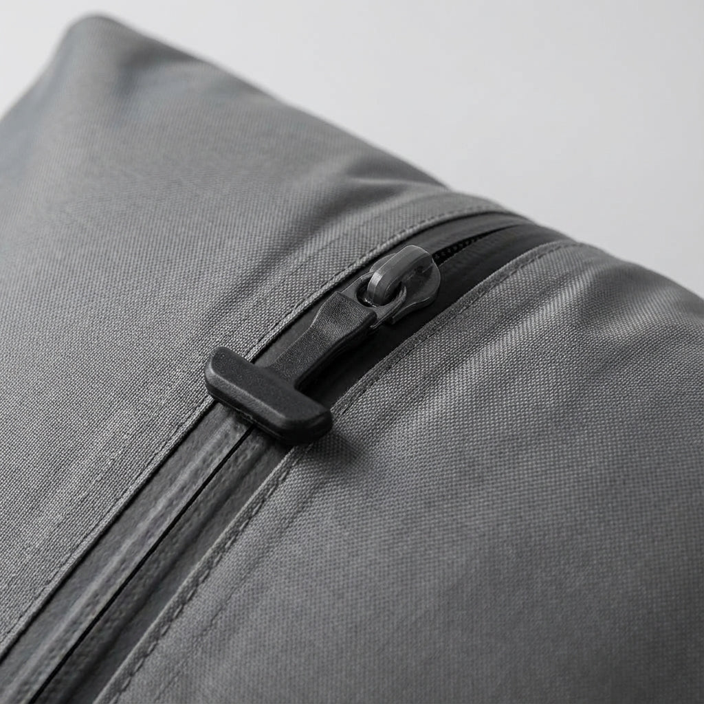 Compacte compressietas voor op reis; houdt kleding georganiseerd en bespaart waardevolle bagageruimte.