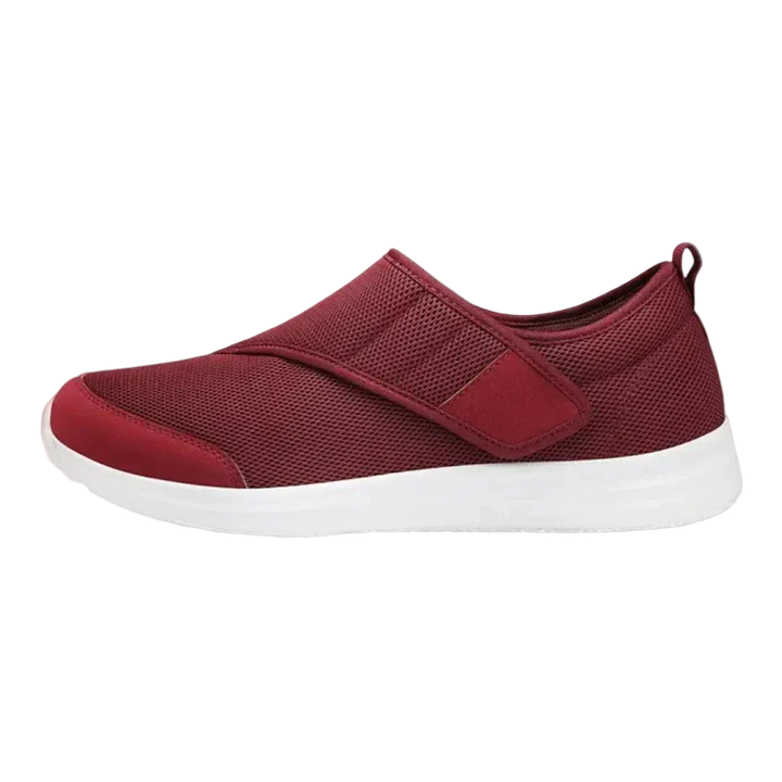 Unisex orthopedische diabetes schoenen met klittenband, brede pasvorm voor gevoelige voeten en pijnverlichting.