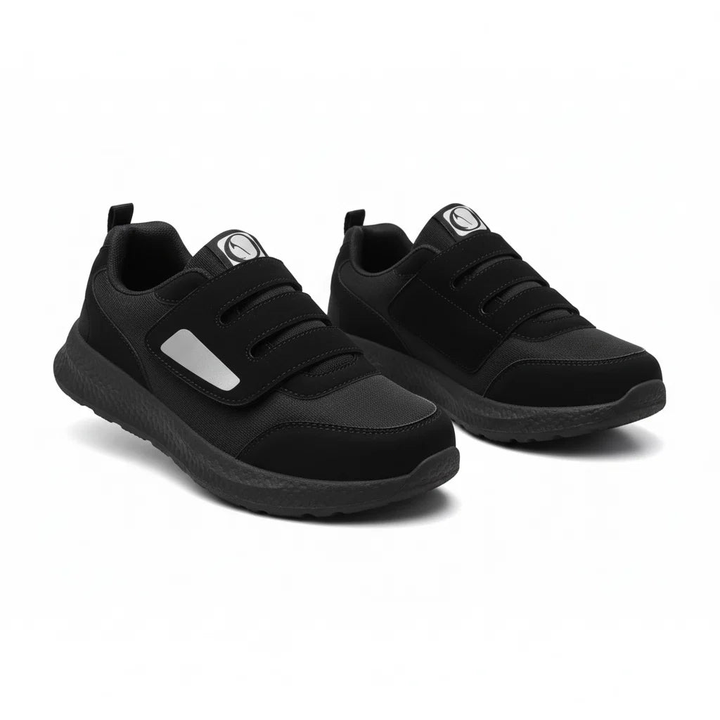 Unisex orthopedische sneakers voor gevoelige voeten, ideaal bij hielspoor & brede voeten. Bieden comfort & steun.