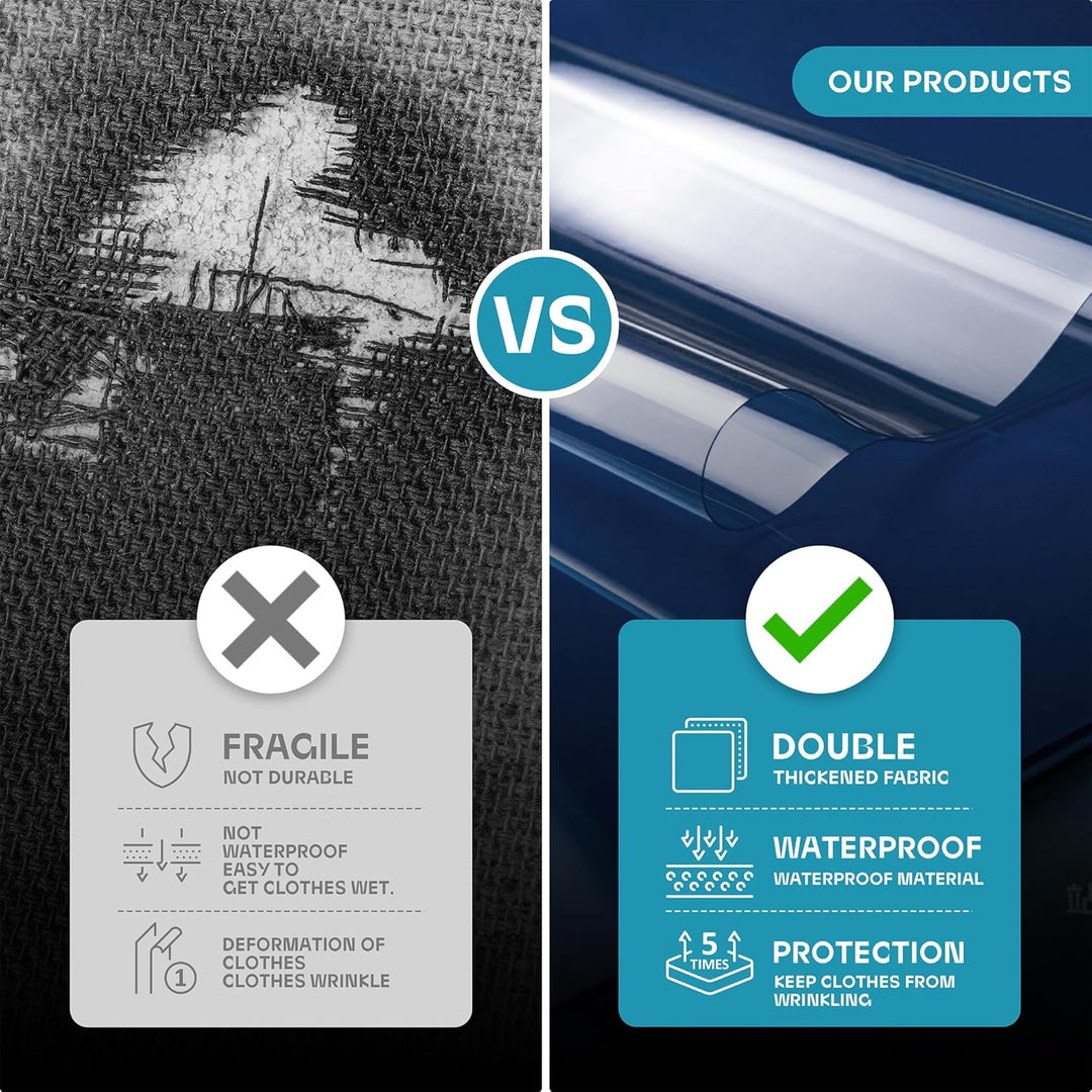 Perfecte reis-pakhoes voor zakelijke reizen, houdt kleding fris en netjes.