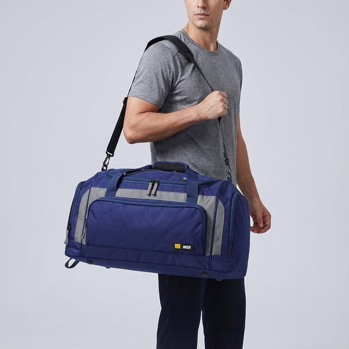 Veelzijdige unisex TravelPort duffeltas. Ideaal als sporttas, weekendtas of reistas. Waterbestendig en ruim.
