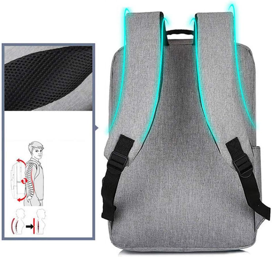 Essentiële reisrugzak of werkrugzak: waterdichte laptoprugzak met USB-poort houdt uw spullen veilig en opgeladen.