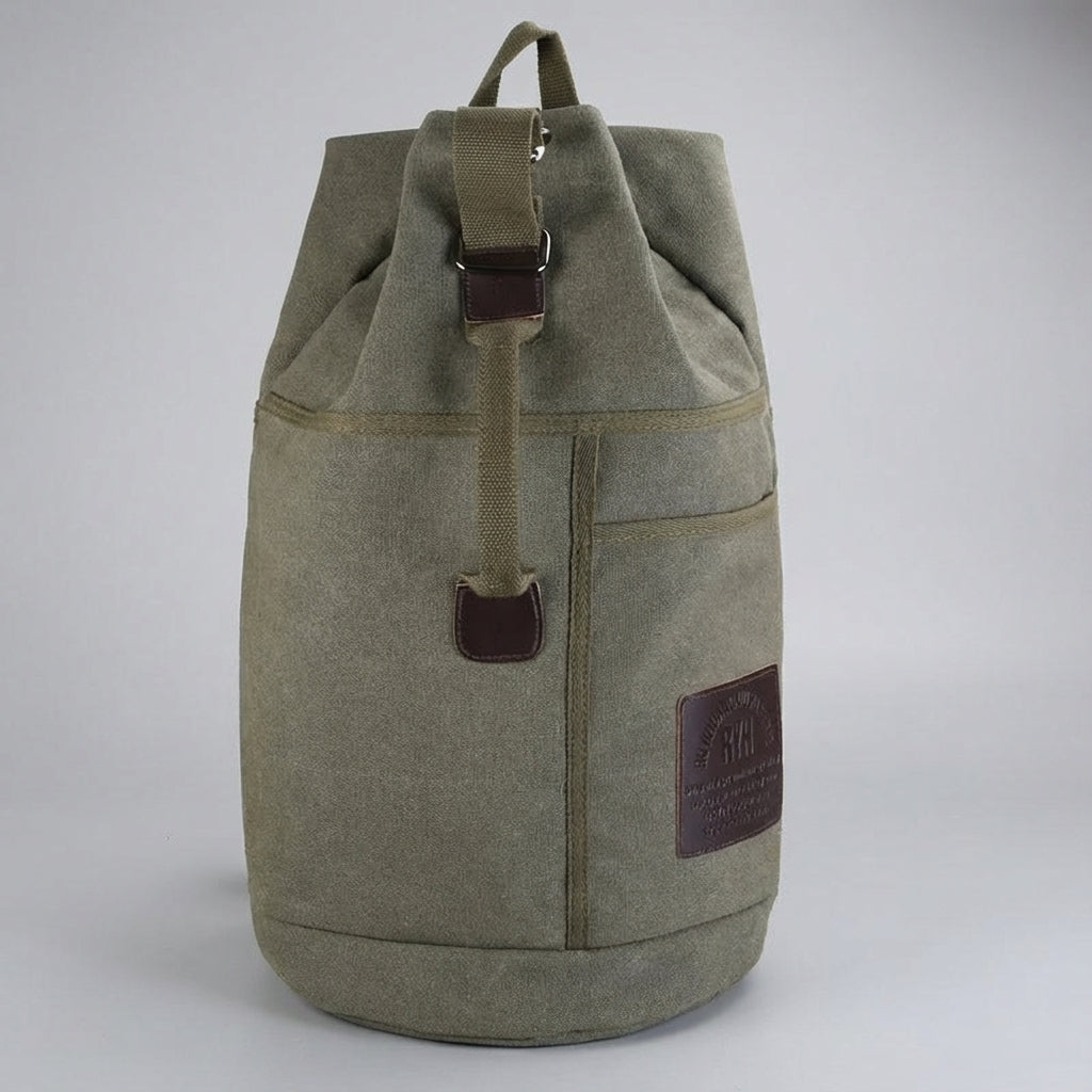Duurzame unisex Packhaven stadsrugzak (zwart, khaki, groen) met comfortabele schouderbanden voor dagelijks gebruik.