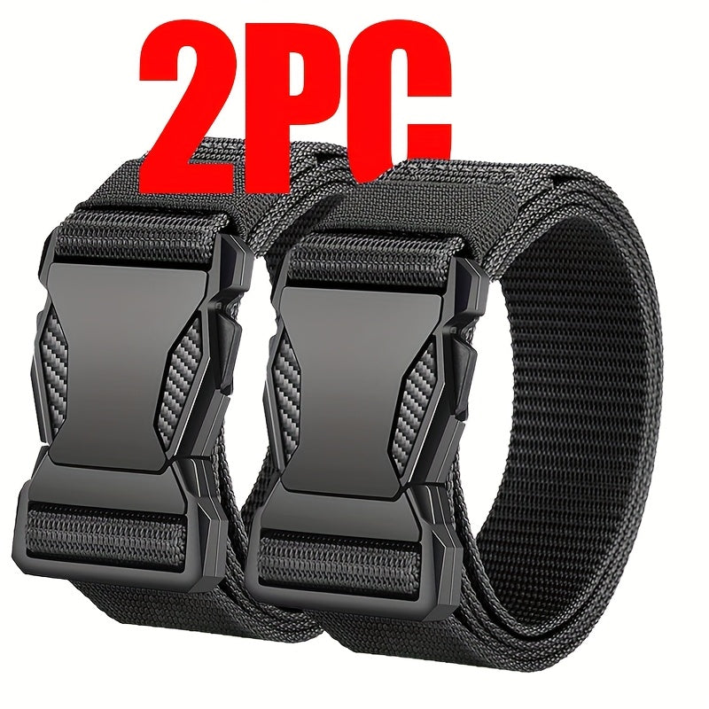 Dagelijkse comfortabele nylon riem, tactisch en unisex, een onmisbare, verstelbare en duurzame accessoire.