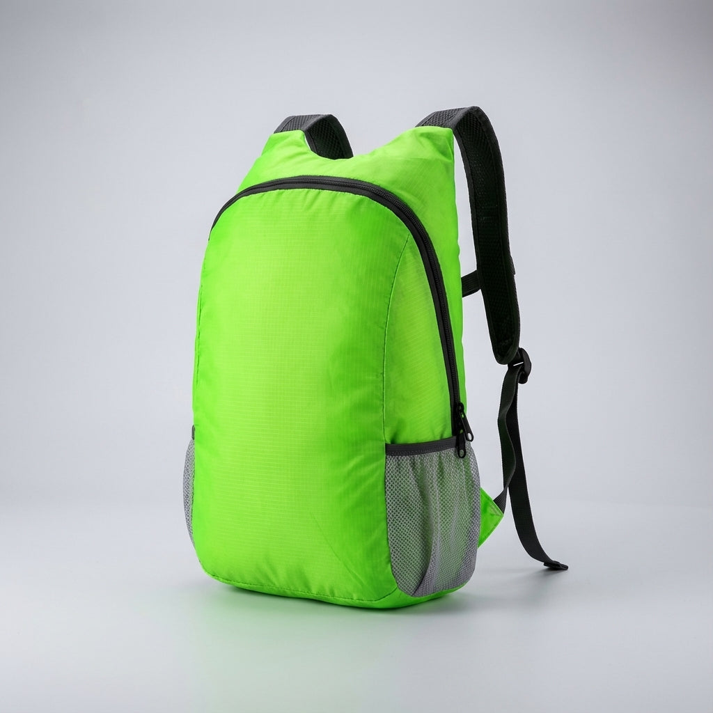 Multifunctionele ultralichte reistas die compact opvouwt, ideaal als extra tas voor onverwachte aankopen.