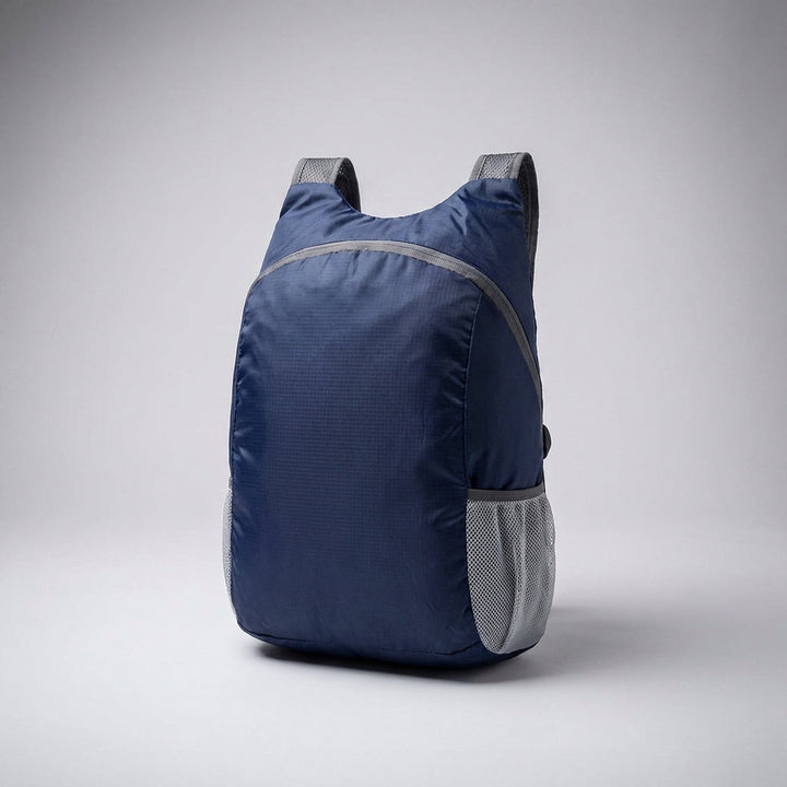 Praktische ultralichte opvouwbare rugzak, perfect voor spontane uitstapjes of een dagje strand.