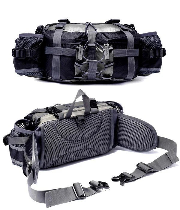 Veelzijdige waterdichte sport heuptas, ideaal als reisaccessoire of voor outdoor activiteiten.