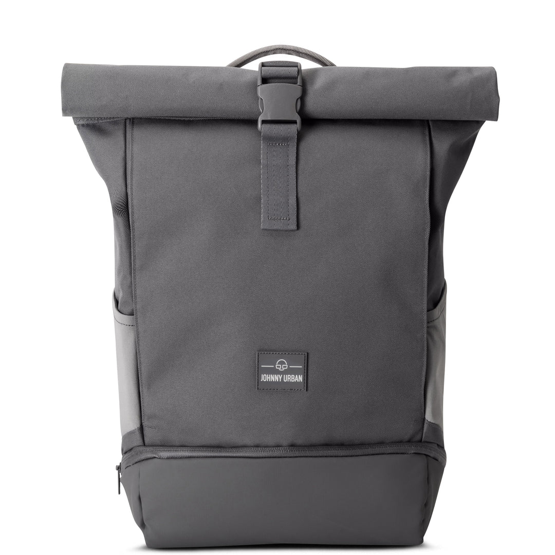 Multifunctionele UrbanFlow rolltop rugzak met ruimte voor al je essentials.