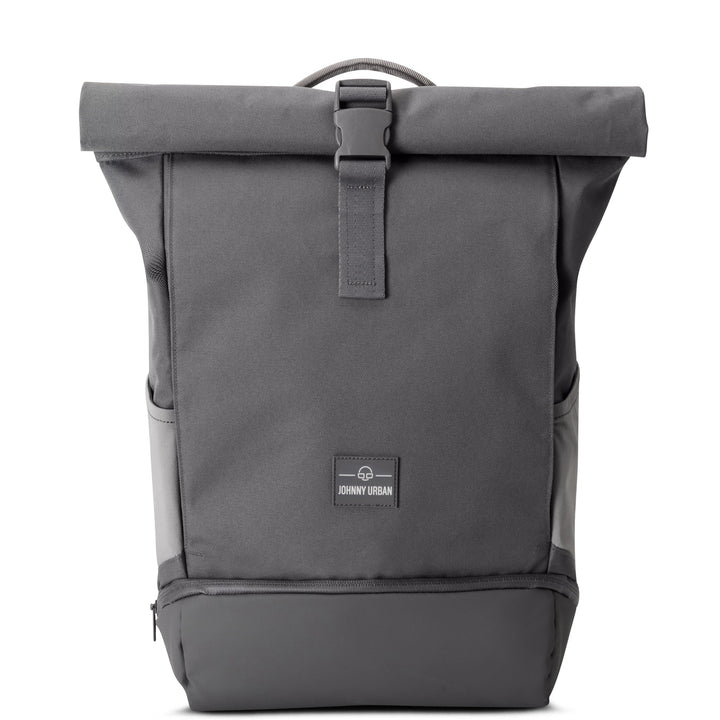 Multifunctionele UrbanFlow rolltop rugzak met ruimte voor al je essentials.