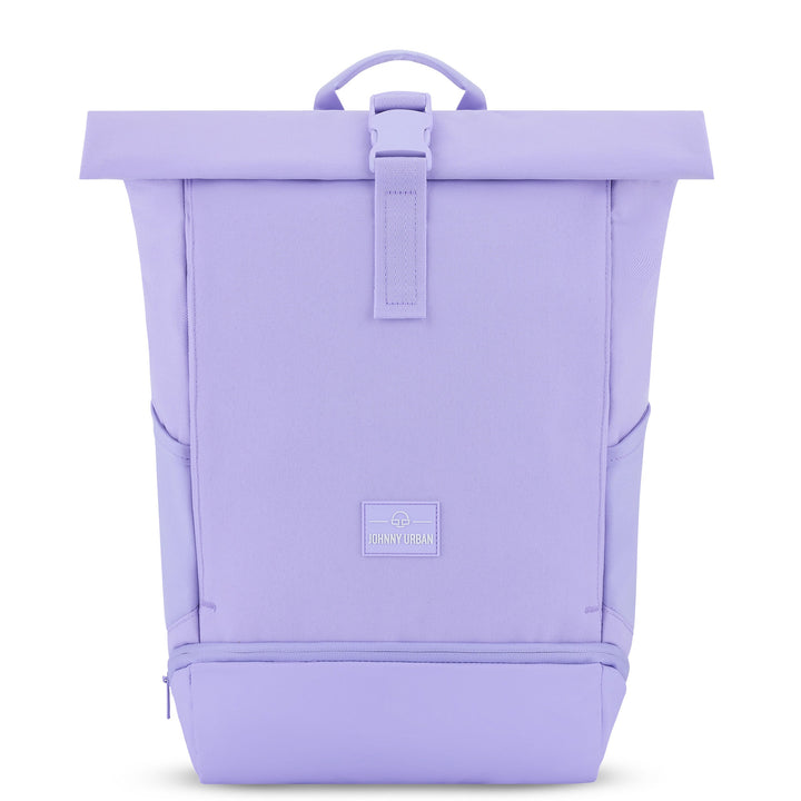 Flexibele UrbanFlow rolltop rugzak, aanpasbaar aan al je behoeften.