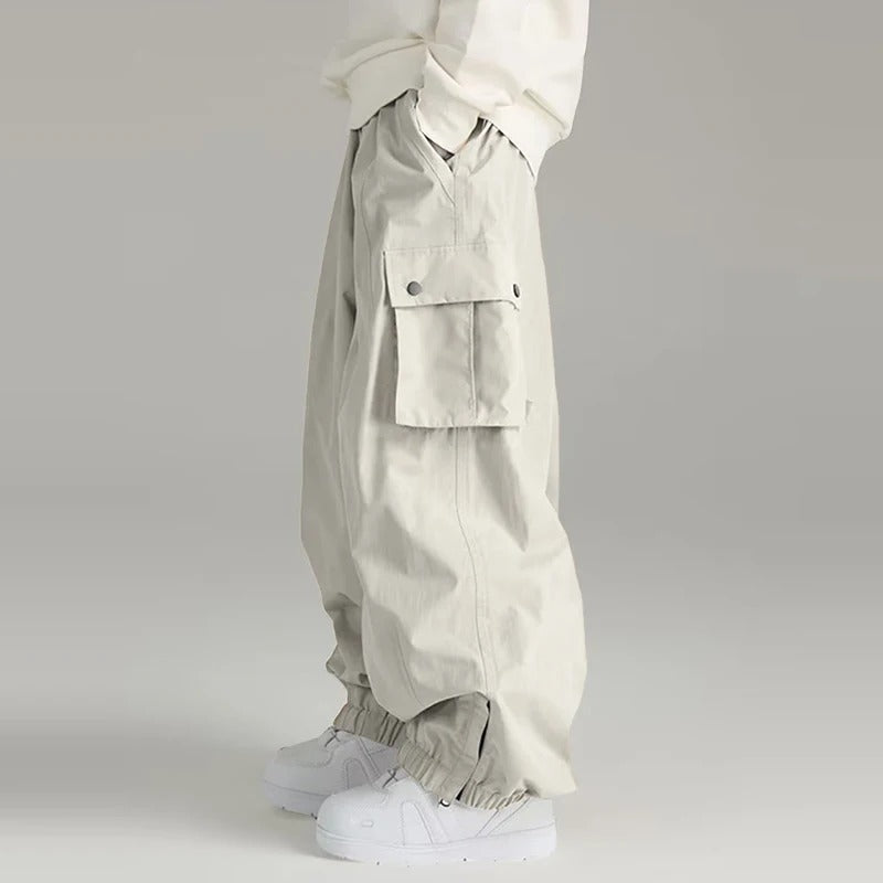 Comfortabele unisex baggy skibroek. Perfecte pasvorm voor zowel heren als dames op de ski- of snowboardpiste.
