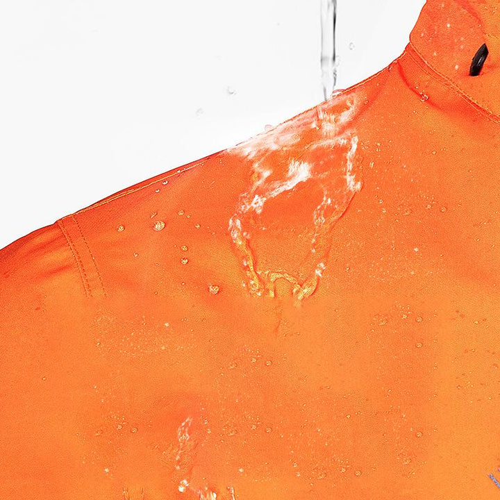 Ademend en lichtgewicht unisex regenpak, comfortabele waterdichte kleding voor actieve outdoor sporters.