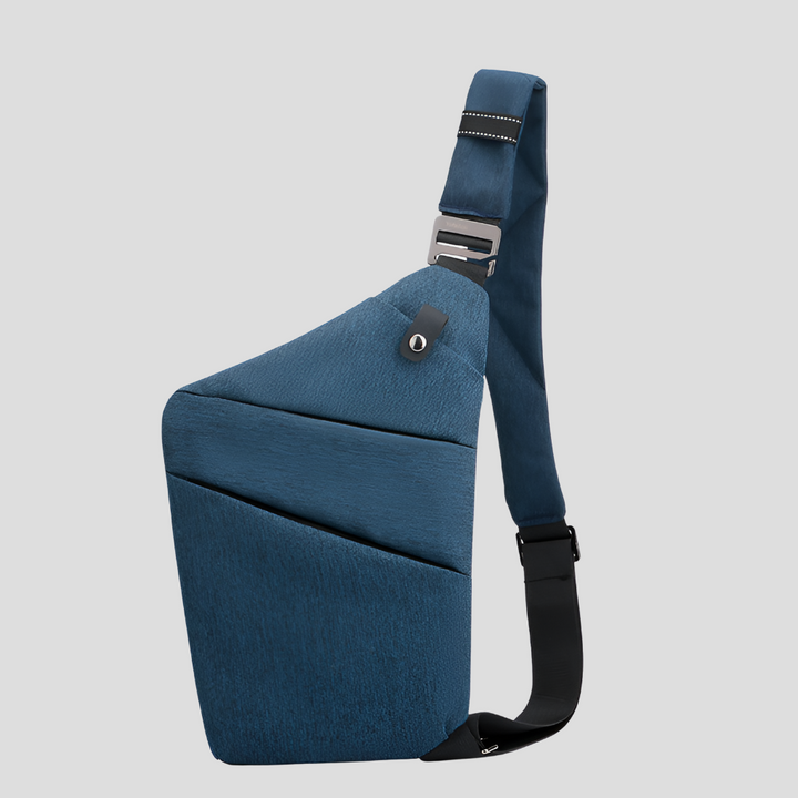 Ergonomische anti-diefstal schoudertas, waterdicht & comfortabel voor langdurig dragen. Ideaal voor reizen.