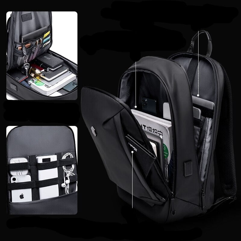 Veelzijdige unisex rugzak, waterdicht en lichtgewicht, perfect voor school, werk of je dagelijkse woon-werkverkeer.