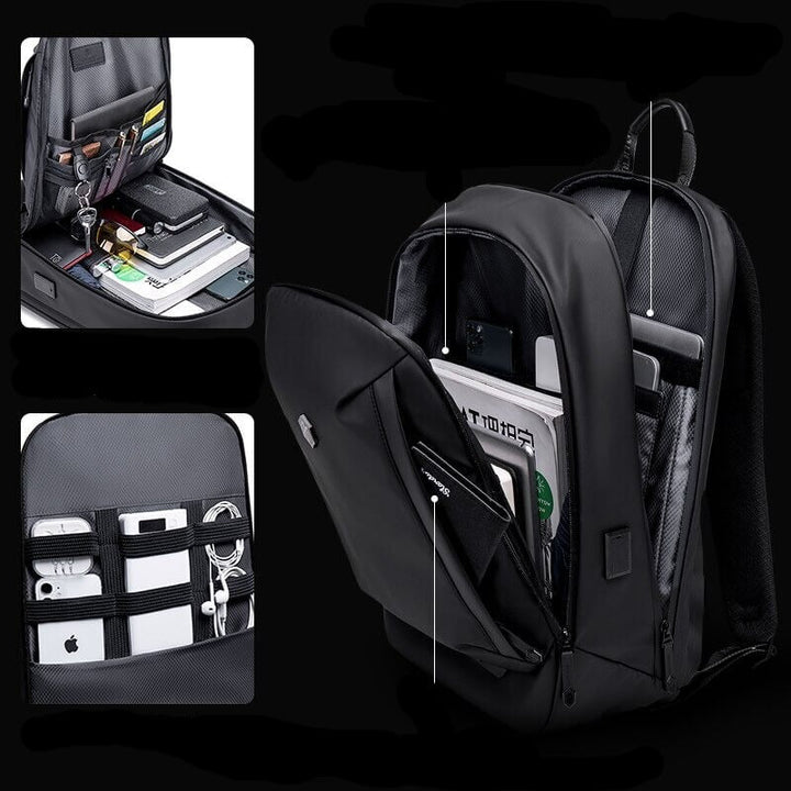Veelzijdige unisex rugzak, waterdicht en lichtgewicht, perfect voor school, werk of je dagelijkse woon-werkverkeer.
