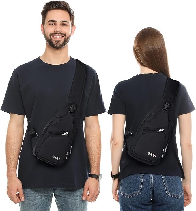 Handige waterdichte outdoor tas, de WaveSling slingbag, perfect voor wandelen en avontuur.