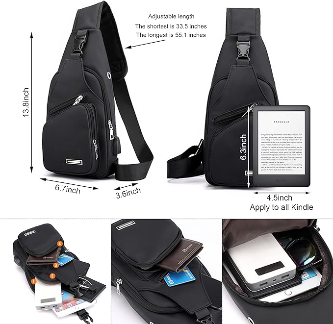 WaveSling multifunctionele waterdichte slingbag, essentiële reistas voor een zorgeloze trip.
