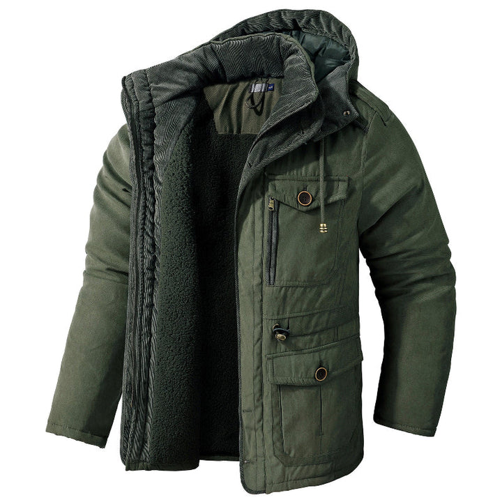 Duurzame weerbestendige thermojas voor unisex, wind- en waterdicht. Essentiële warme buitenkleding voor de winter.