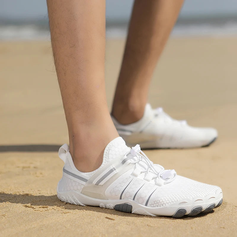 Comfortabele unisex waterschoenen, perfect voor strand, zwemmen en watersport. Sneldrogende sneakers voor zomer outdoor.