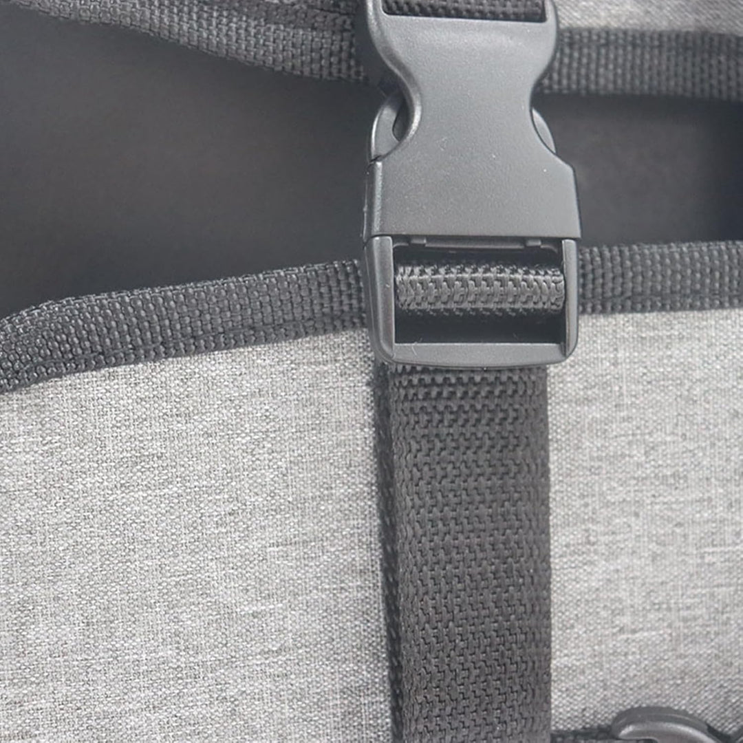 Reisaccessoire: duurzame monitortas voor veilig transport van uw draagbare scherm; opbergtas.