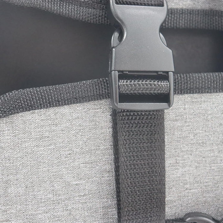 Reisaccessoire: duurzame monitortas voor veilig transport van uw draagbare scherm; opbergtas.