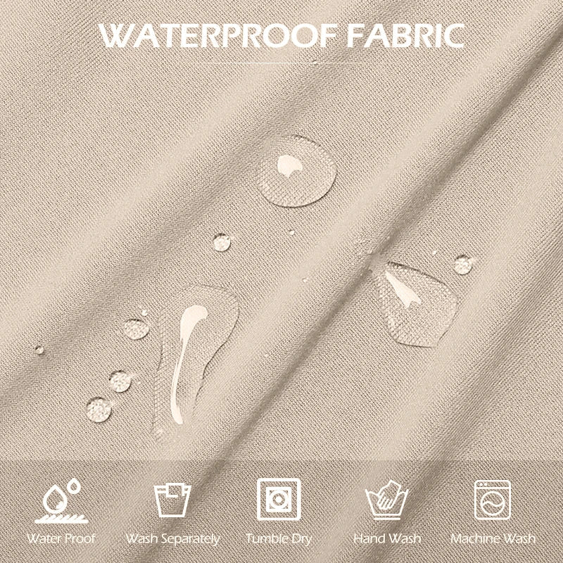Complete meubelbescherming met deze waterdichte, rekbare barstoelhoes, ideaal voor huishoudens met kinderen/huisdieren.
